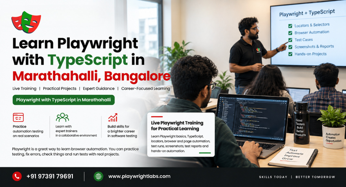 Playwright Training in Bangalore